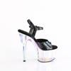 Pleaser - ADORE709HT Sandale à bride à la cheville, Pole dance chaussures - Noir Product image